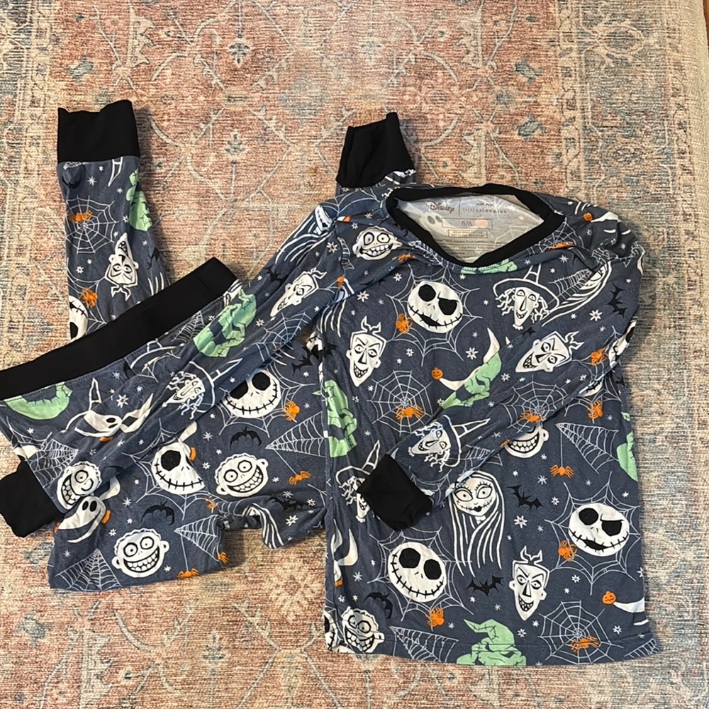 Little Sleepies Disney Nightmare Before Christmas Jack & Crew Pajama Set